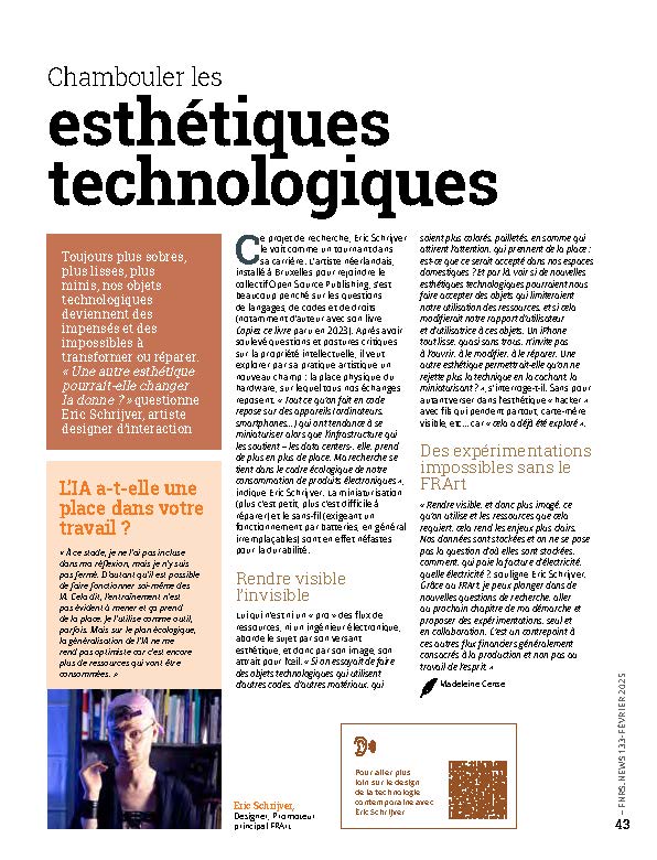 fnrs.news n°133 – page 43