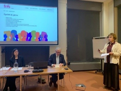 Véronique Halloin à la Société royale d’économie politique de Belgique