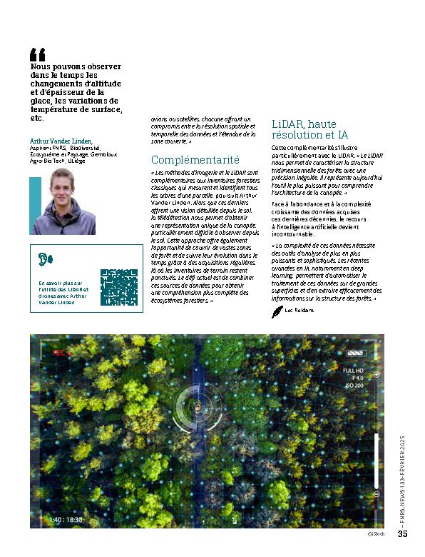 La Lettre du FNRS n°133 – page 35