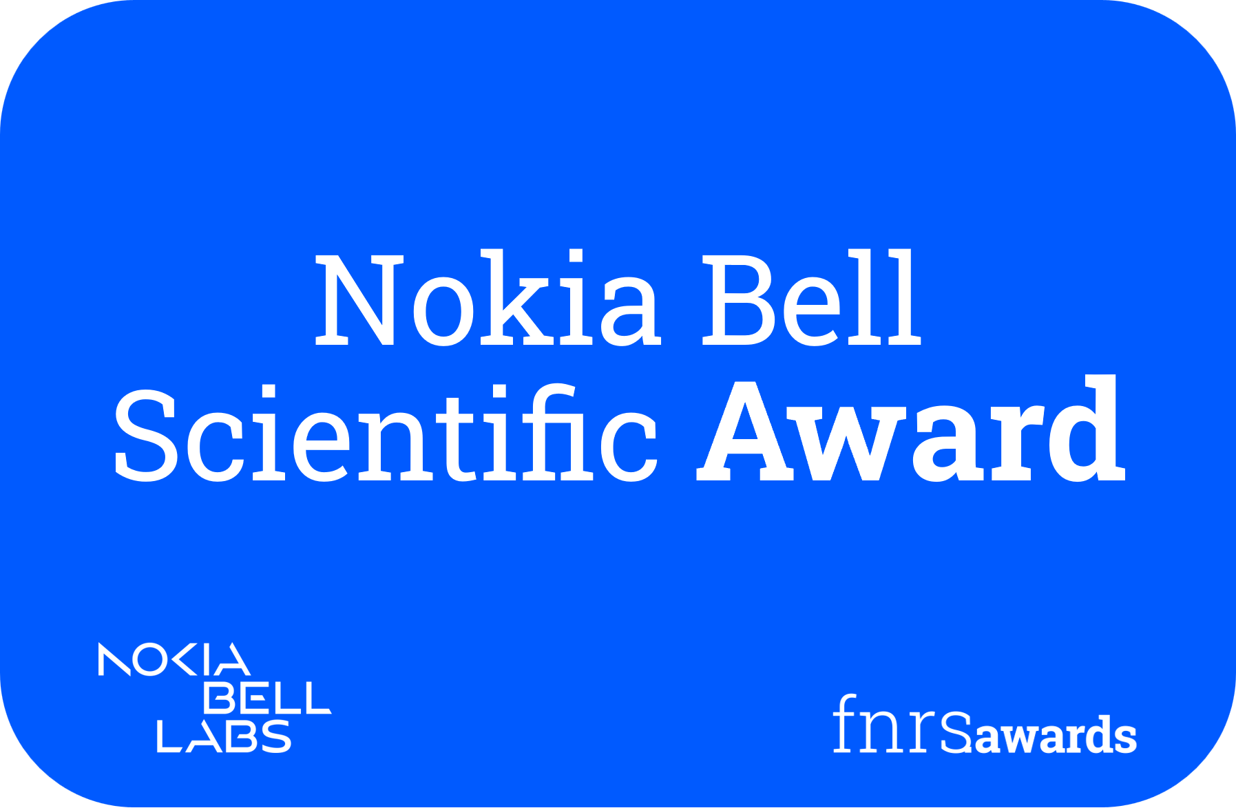 Nokia Bell Scientific Award