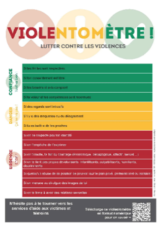 Violentomètre : un outil pour lutter contre les violences